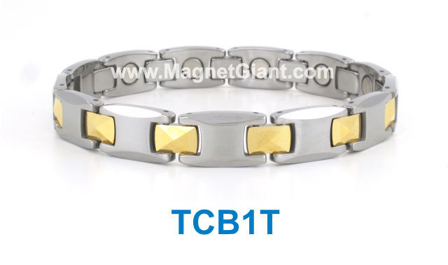 Magnetic Tungsten Carbide Bracelet