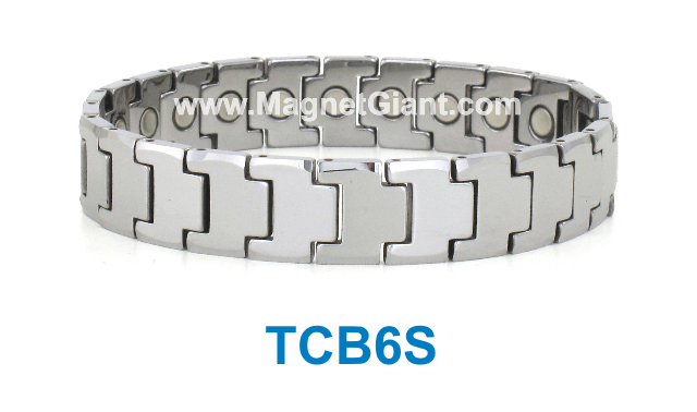 Magnetic Tungsten Carbide Bracelet