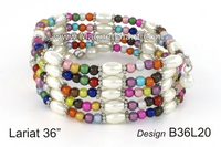 Magnetic Lariat Necklace Wrap