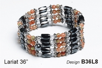 Magnetic Lariat Necklace Wrap