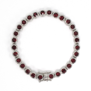 Swarovski Crystals Tennis Bracelet
