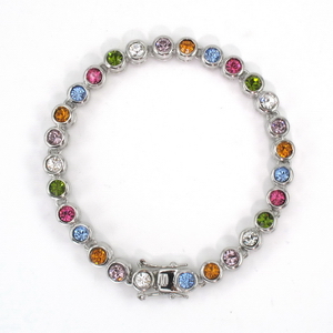 Swarovski Crystals Tennis Bracelet
