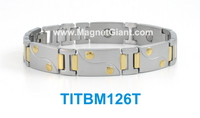 mens titanium bracelet