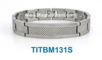 mens titanium bracelet