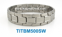 mens titanium bracelet