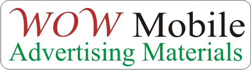 wow mobile advertizing materiels