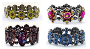 magnetic fancy beaded bracelets