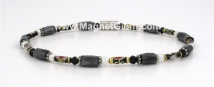 Magnetic Beaded Jewelry Anklets