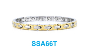 Magnetic Gold Silver Anklet Bracelet