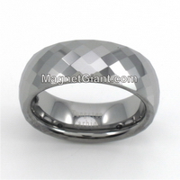 Tungsten Carbide Ring, Men's Wedding Rings