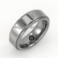 Tungsten Carbide Ring, Men's Wedding Rings