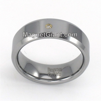 Tungsten Carbide Ring, Men's Wedding Rings