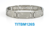 mens titanium bracelet