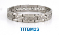 mens titanium bracelet